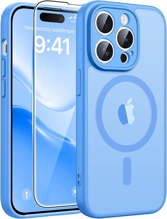 FNTCASE for iPhone 14 Pro Case: Translucent Matte Cases by FNTCASE