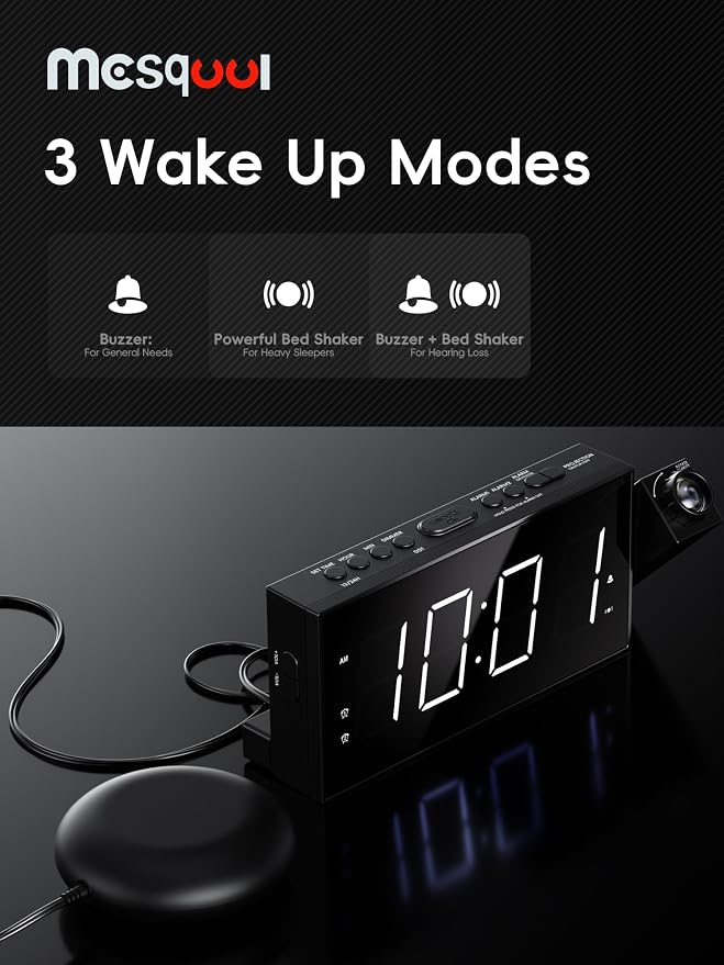 Mesqool Projection Alarm Clock - Image 5