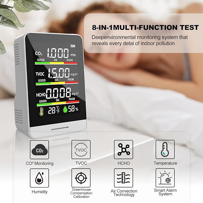 8-in-1 Air Quality Monitor | - Image 5