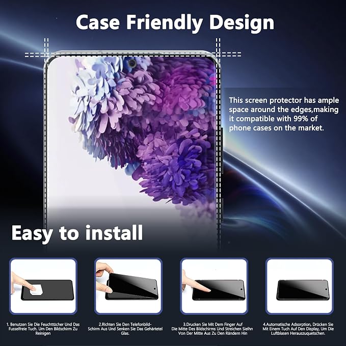2 Pack Privacy Screen Protector - Image 4
