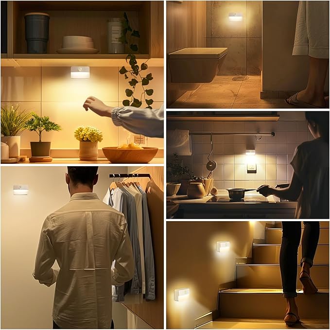 Guankai 3 Pack Motion Sensor Stair Light - Image 4