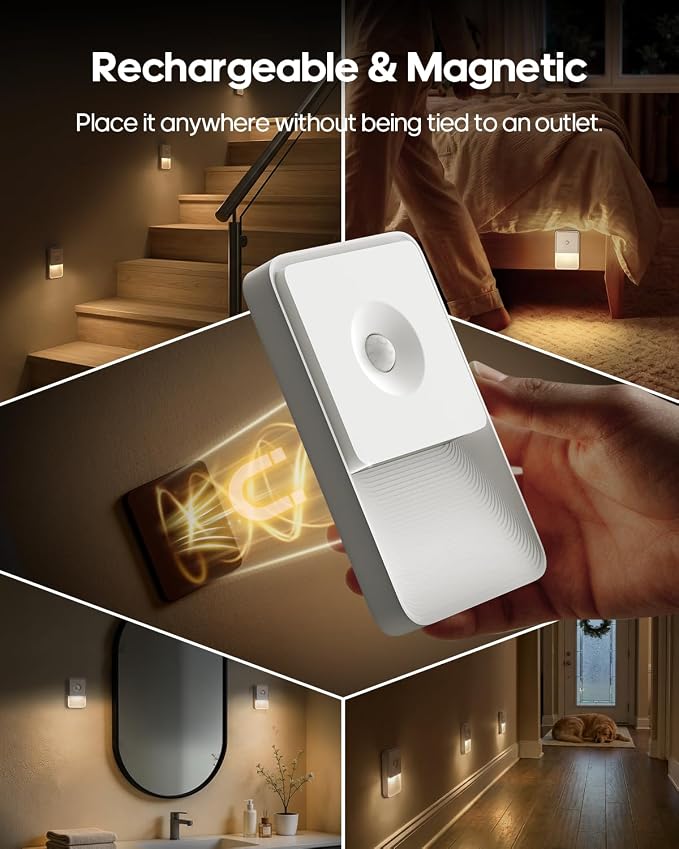 GOODEA Rechargeable Motion Sensor Night Lights - Image 3