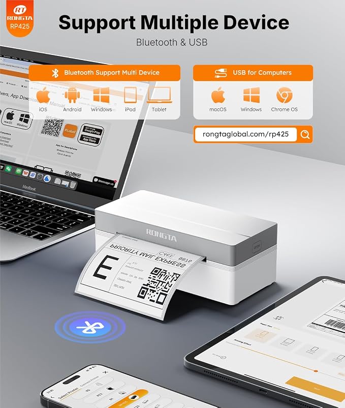 Rongta Shipping Thermal Label Printer - Image 2