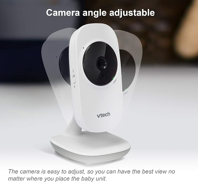 VTech Baby Monitor, No WiFi– 5" Color Screen, 12-Hour Battery, Night Vision - Image 12