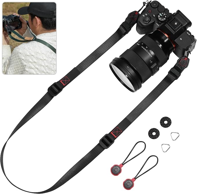 Camera Strap Compatible for Peak Design Quick Release by Yullmu