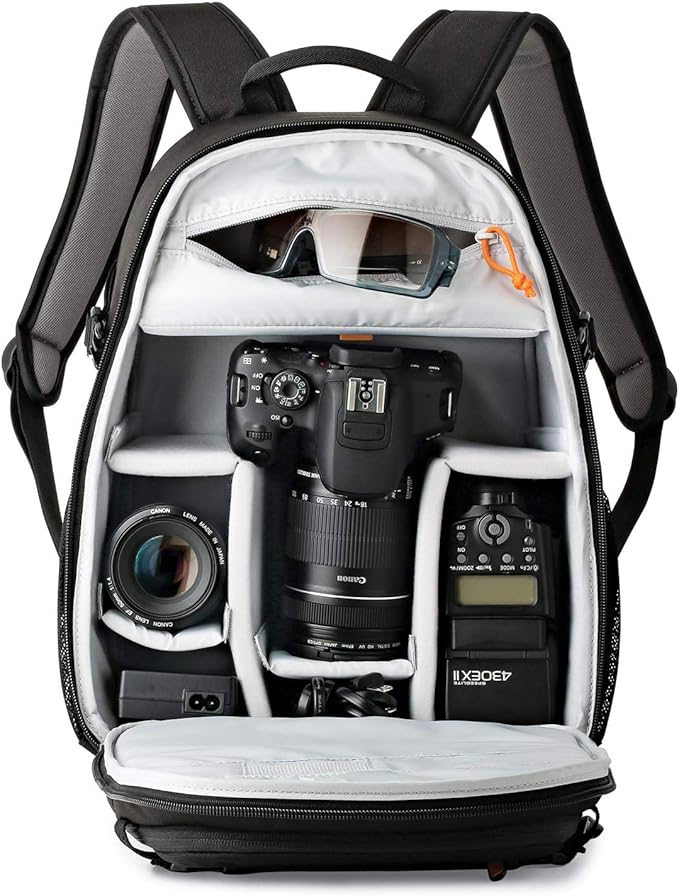 Lowepro Tahoe BP 150, Camera Bag, Lightweight Compact Camera Backpack - Image 4