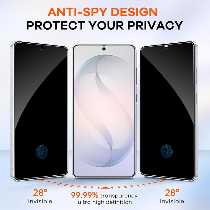 3+3 Pack for Samsung Galaxy Galaxy S26 Ultra Privacy Screen Protector & Phone - Image 5