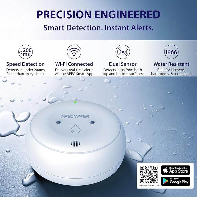 APEC WATER WiFi Water Leak Detector - Image 3