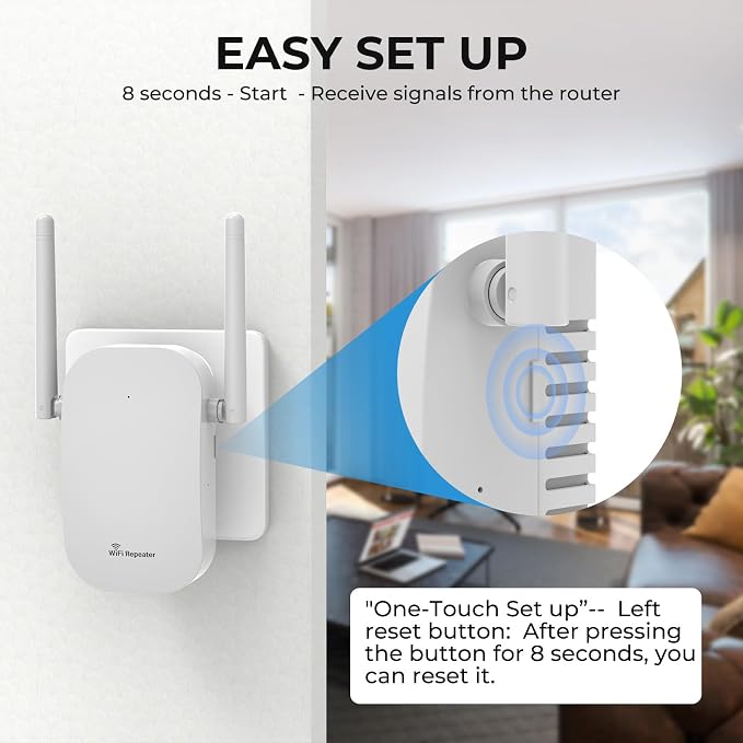 AC1200 WiFi Extender Signal Booster - Image 6