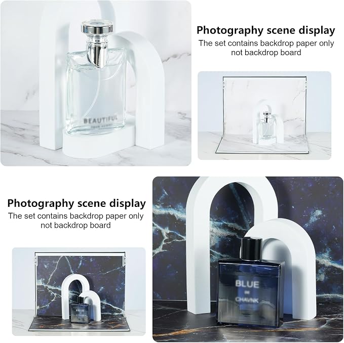 12PCS 12Patterns Product Photography Backdrops, Photo Backdrop Double Sided - Image 2
