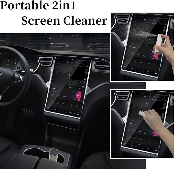 Car Screen Cleaner Spray and Wipe - Image 3