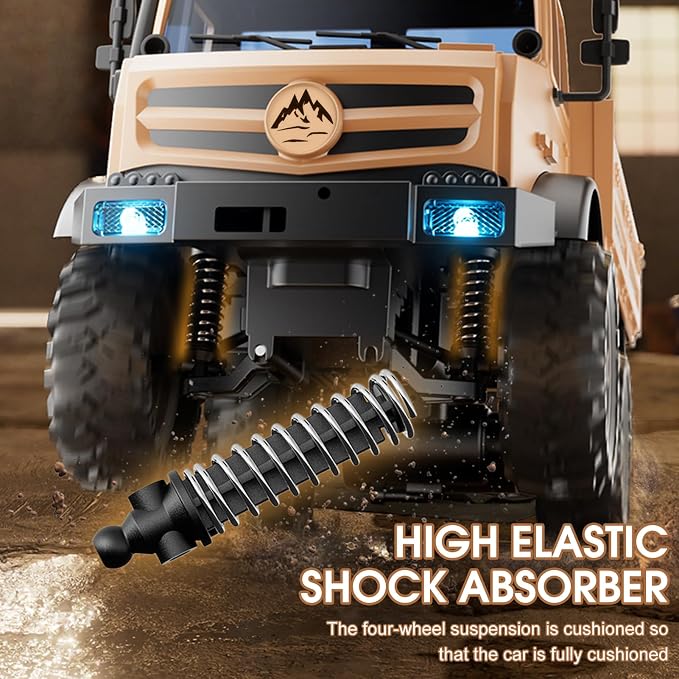 1:16 Scale Remote Control Trucks, 2.4GHz RC Car - Image 4