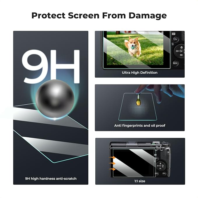 K&F CONCEPT 3pcs Screen Protector Compatible - Image 3