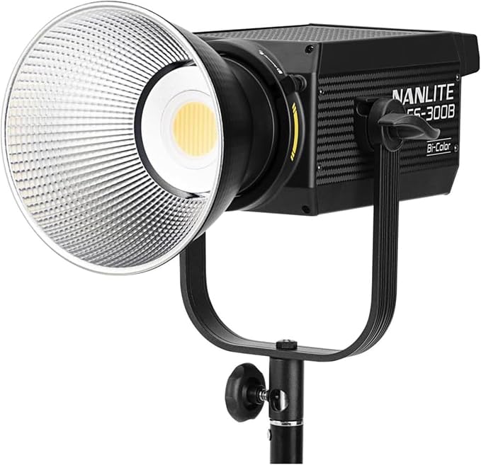Nanlite FS-300B 350W Bi-Color LED Video Light, 2700K-6500K LED Spotlight - Image 2