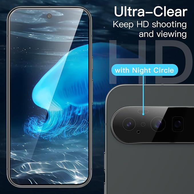 JETech Screen Protector for Google Pixel 10 - Image 6