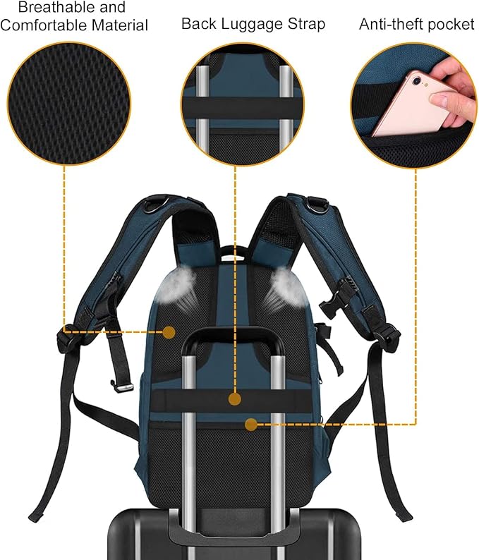 MOSISO Camera Backpack, DSLR/SLR/Mirrorless Photography Camera Bag 15-16 inch - Image 8