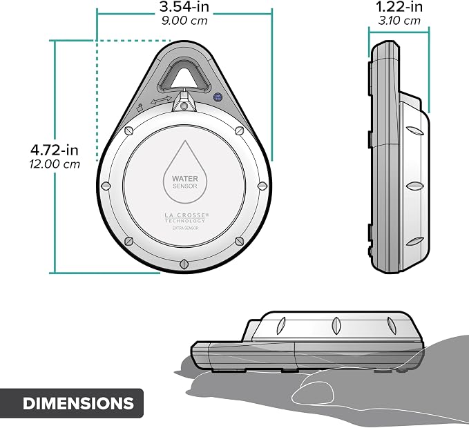 Leak Geek Pro Wi-Fi Alert System: Bridge Gateway, 3 Water Spot Detection Sensors - Image 7