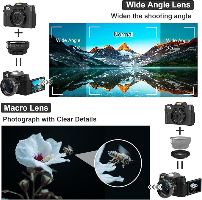 4K Digital Camera for YouTube Vlogging - Image 6