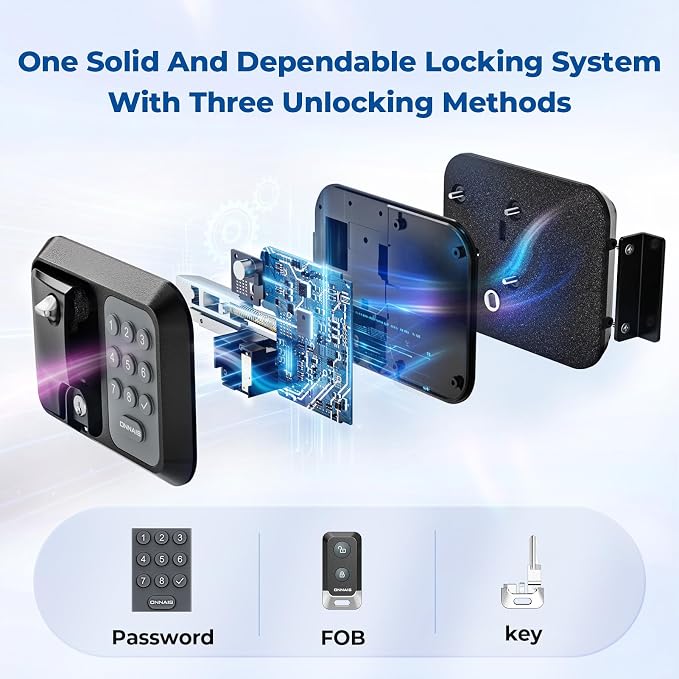 ONNAIS Full Metal RV Keyless Entry Door Lock - Image 3