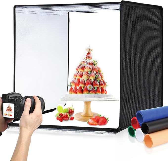 PULUZ Light Box Photography, 24x24 inch Large Photo Studio Light Box, by PULUZ