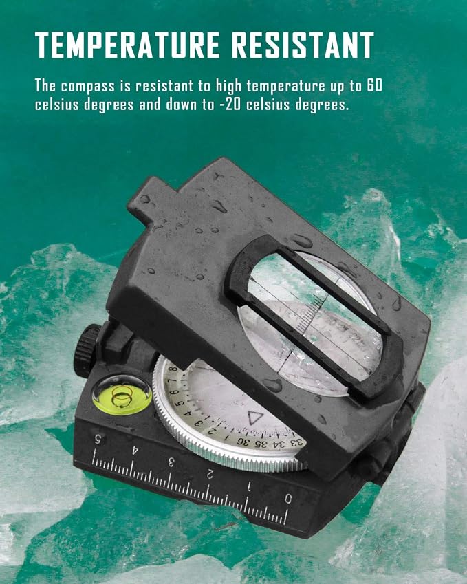 Eyeskey Multifunctional Tactical Survival Military Compass - Image 5