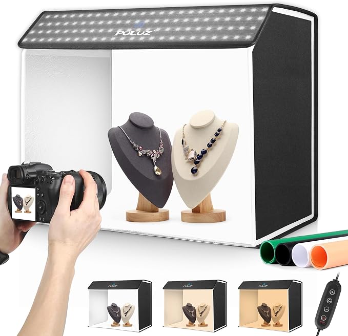 PULUZ 24x16 inch Photo Box, Large Photo Studio Light Box Photography, - Image 8