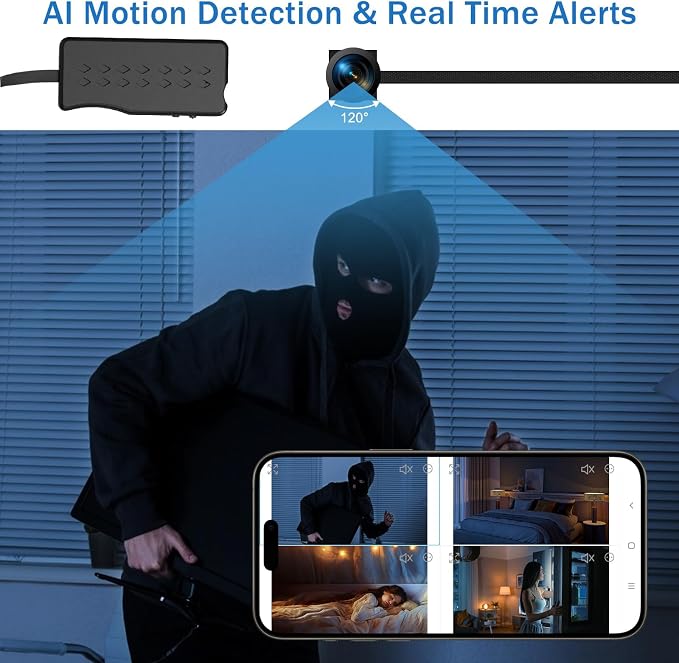DIY Hidden Camera Module, Mini Spy Camera WiFi - Image 5