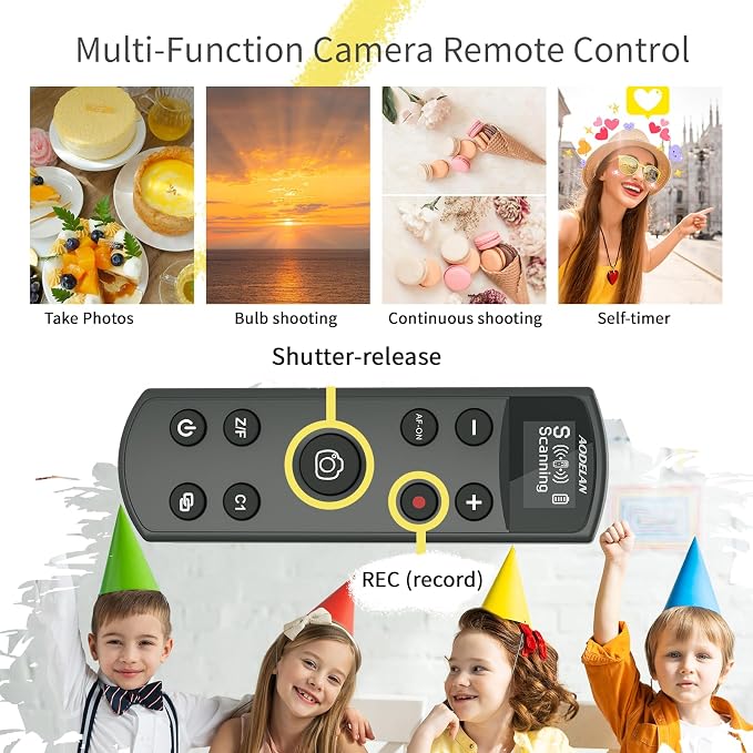Remote Control for Sony Camera, USB-C Rechargeable Wireless Shutter Release - Image 5