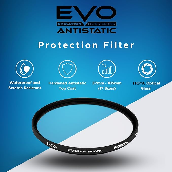 Hoya EVO Antistatic 58mm Filter — Premium Optical Glass w/ 16-Layer SMC Lens - Image 2