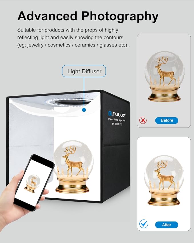 PULUZ Light Box Photography - Image 6