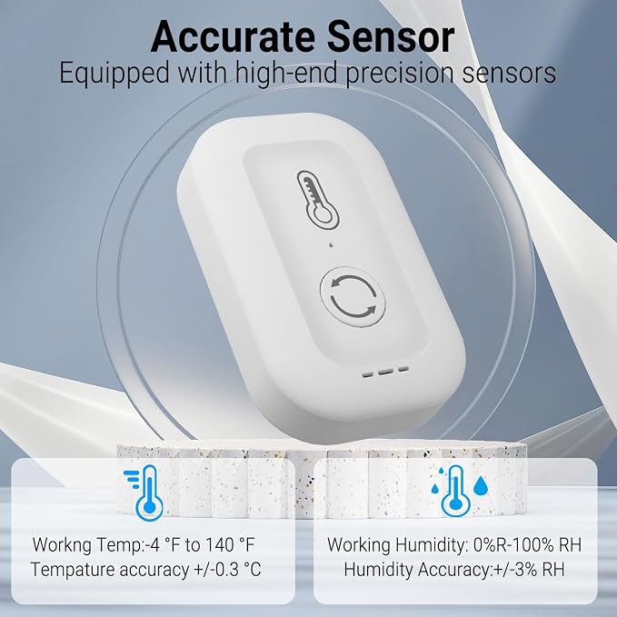 DAYBETTER Smart WiFi Thermometer Hygrometer, 2.4G Indoor Temperature Humidity - Image 7