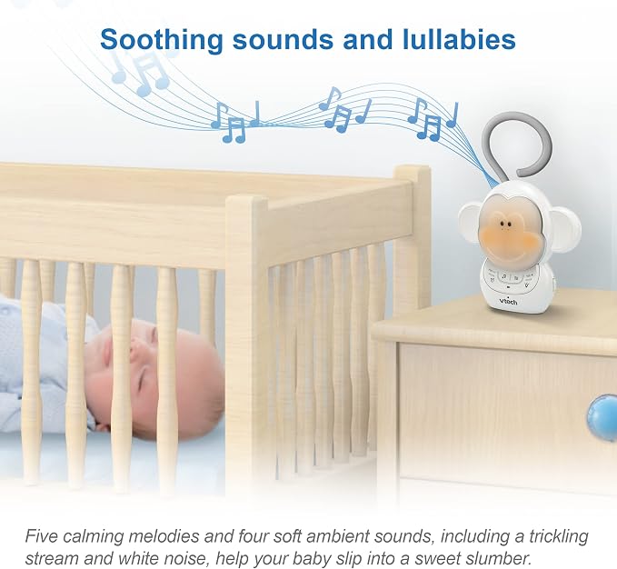 VTech DM1411 Audio Baby Monitor & Portable Soother Dual-Unit Rechargeable - Image 2