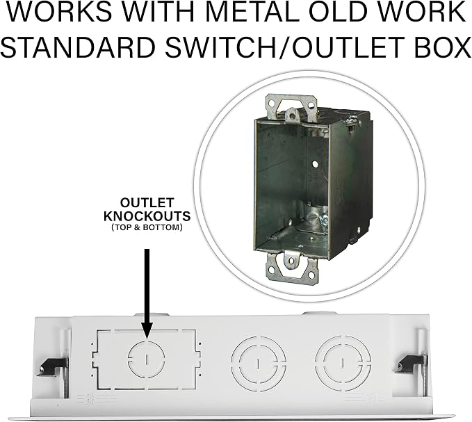Legrand - OnQ Cable Management, In-Wall Media Box, Dual Purpose Structured - Image 10
