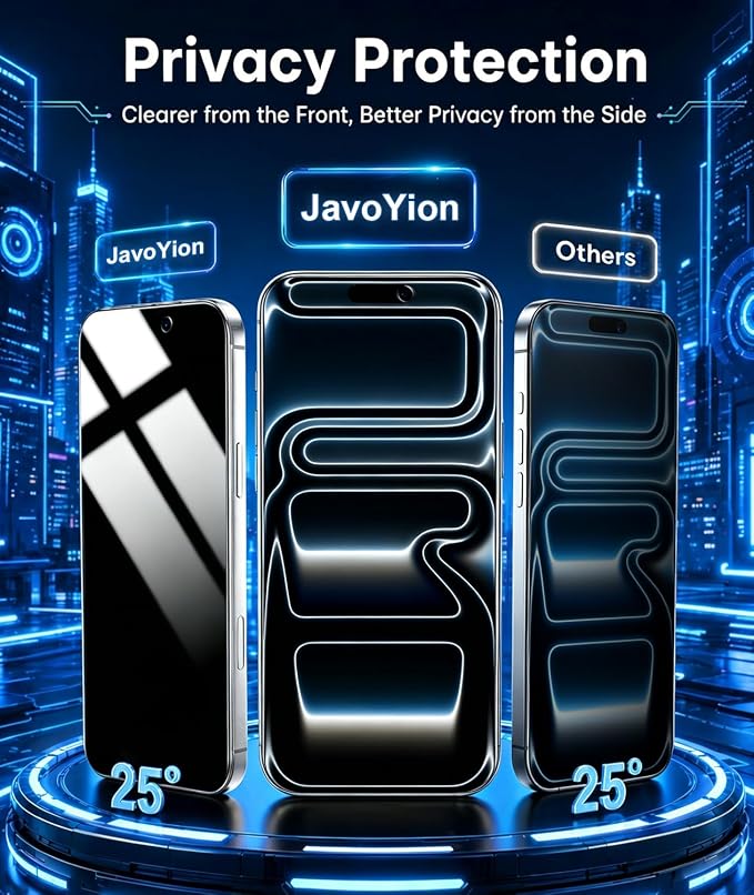 2 Pack for iPhone 17 Pro Max Privacy Screen Protector 6.9 inch, Full Coverage - Image 2