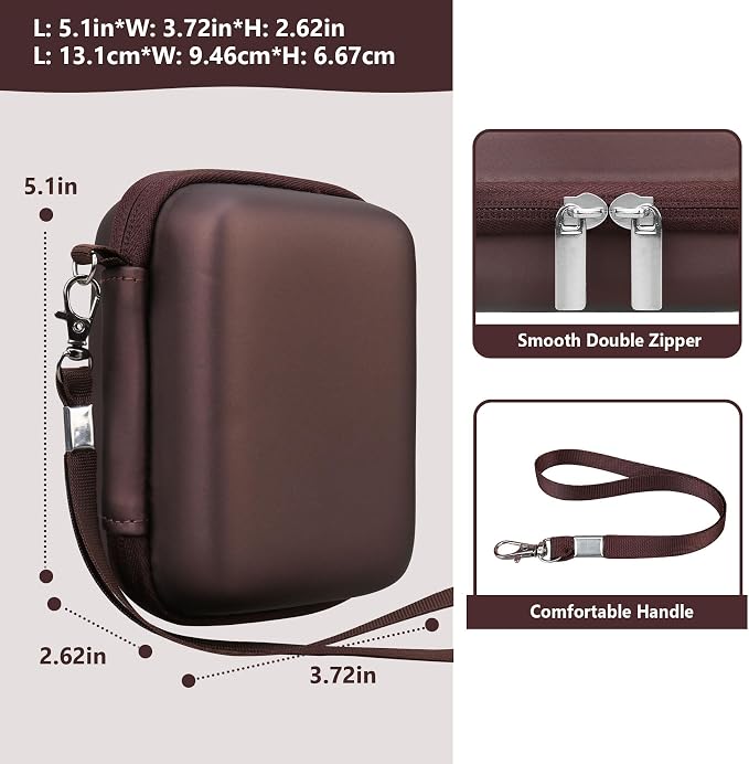 Hard Carrying Case for Canon PowerShot SX740 HS/ELPH 360 HS/ SX730 HS/ SX720 - Image 3