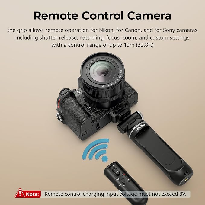 SmallRig SR-RG2 Multifunctional Wireless Shooting Grip, Adjustable Selfie Stick - Image 5