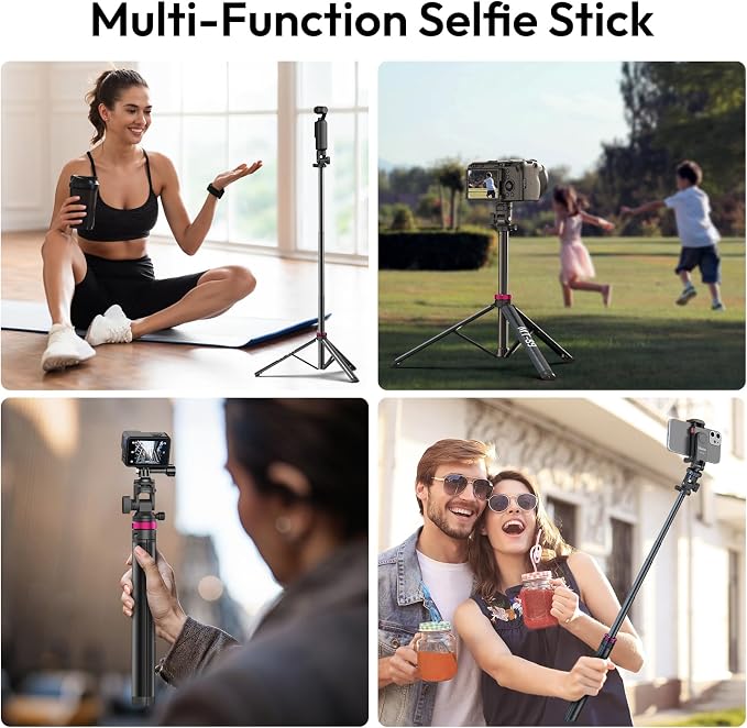 ULANZI MT-89 Extendable Tripod Aluminum, Camera Phone Tripod - Image 7