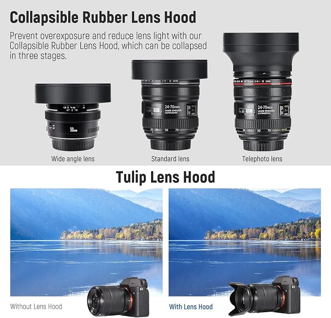 Neewer® 67MM Complete Lens Filter Accessory Kit - Image 7