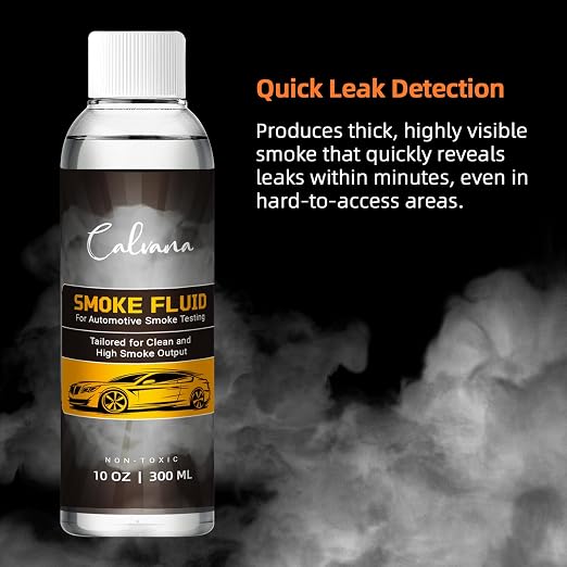 Calvana (2-Pack 10 fl.oz Smoke Machine Liquid, Oil Leak Detection Kit, - Image 5