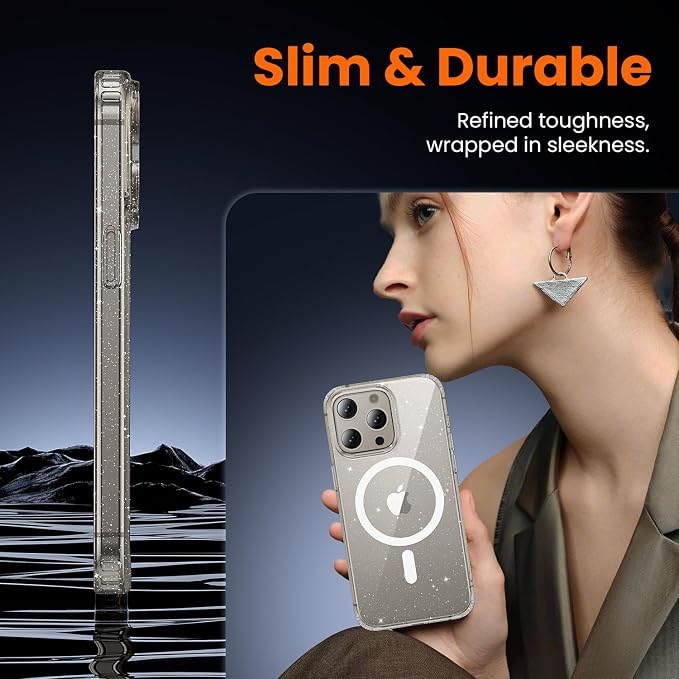 toushion 3 in 1 for iPhone 15 Pro Max Case Clear - Image 6