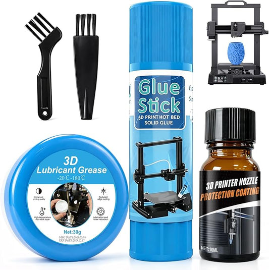 5PCS 10ml 3D Printer Nozzle Cleaning Coating 50g Printer Glue Stick 30g Printer by Unknown