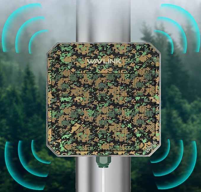 WAVLINK AX3000 Outdoor WiFi 6 Extender, Dual Band Long Range WiFi by WAVLINK%C2%AE