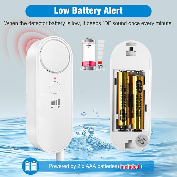 Daytech 3in1 Water Alarm for Basements - Image 8