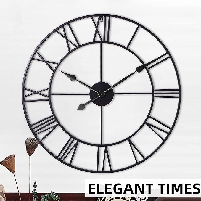 INFINITY TIME Large 30 Inch Wall Clocks - Image 5