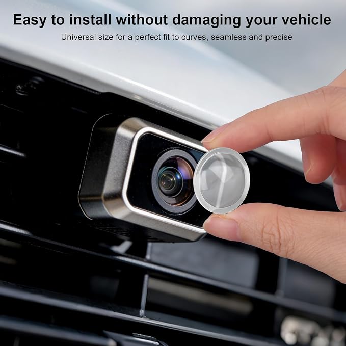 4pcs Car Camera Lens Protector, HD 360° Protection Backup Rear View Camera - Image 7