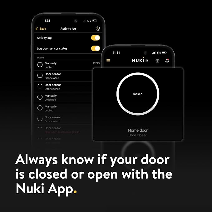 Nuki Door Sensor, Know if Your Door is Open or Closed, Smart Lock Accessory - Image 5