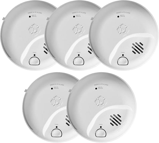 BRK First Alert SMICO100-AC Interconnect Hardwire Combination Smoke & Carbon by BRK