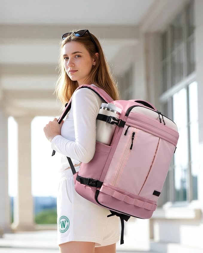 LOVEVOOK 40L Travel Backpack for Women, Airline Approved Carry On Luggage - Image 2