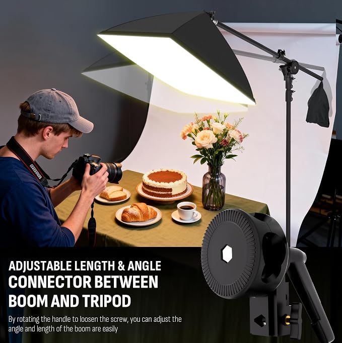 NiceVeedi 85W Photography Lighting, Remote Control, Studio Lights - Image 3