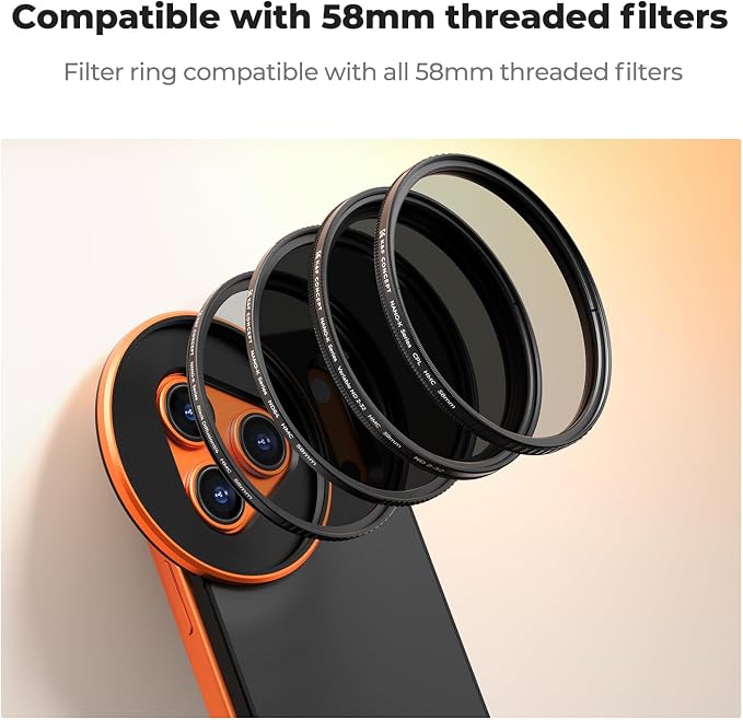 K&F CONCEPT Double-Sided Magnetic Lens Filter Mount Adapter - Image 6